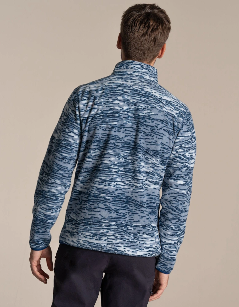 Craghoppers Mens National Trust Irt Print Fleece Top