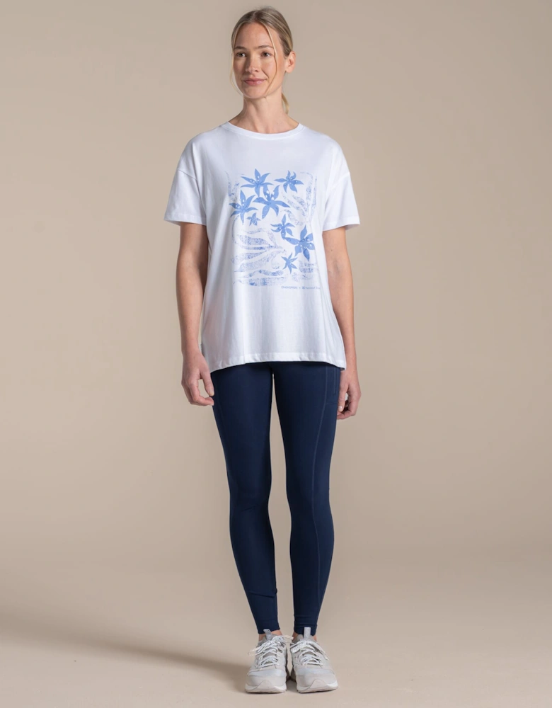 Craghoppers Womens/Ladies Bistort Flowers National Trust T-Shirt
