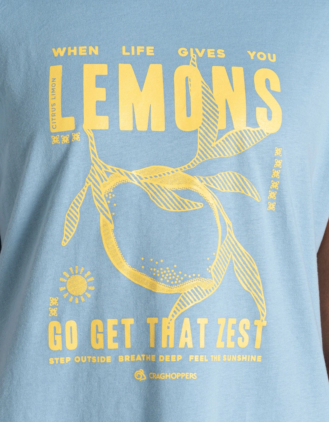 Craghoppers Womens/Ladies Yago Lemon T-Shirt