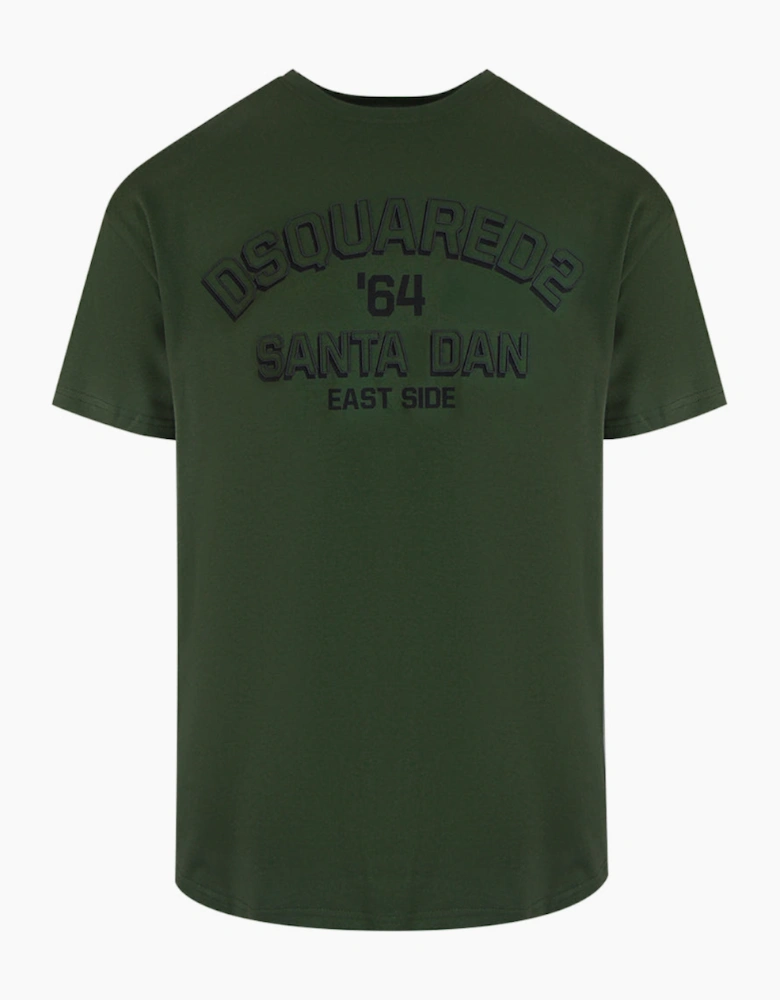 Dsquared2 Santa Dan 64 Dark Green T-Shirt