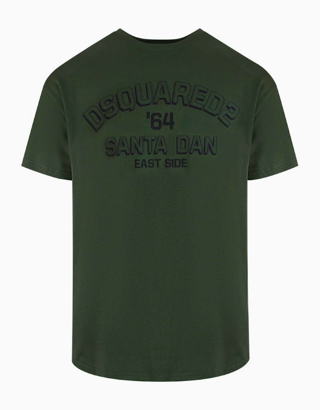 Dsquared2 Santa Dan 64 Dark Green T-Shirt