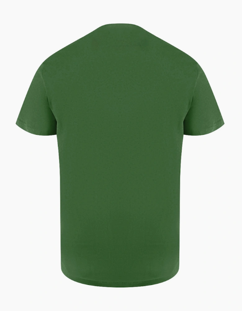 Aquascutum London Aldis Brand Logo Army Green T-Shirt