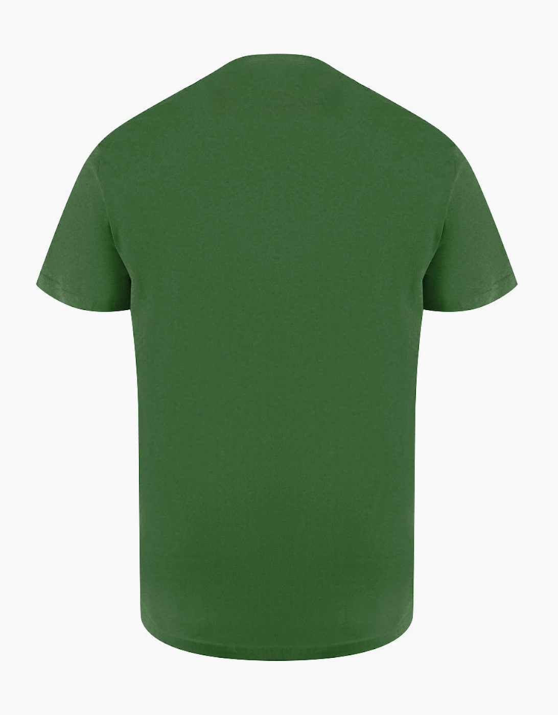Aquascutum London Aldis Brand Logo Army Green T-Shirt