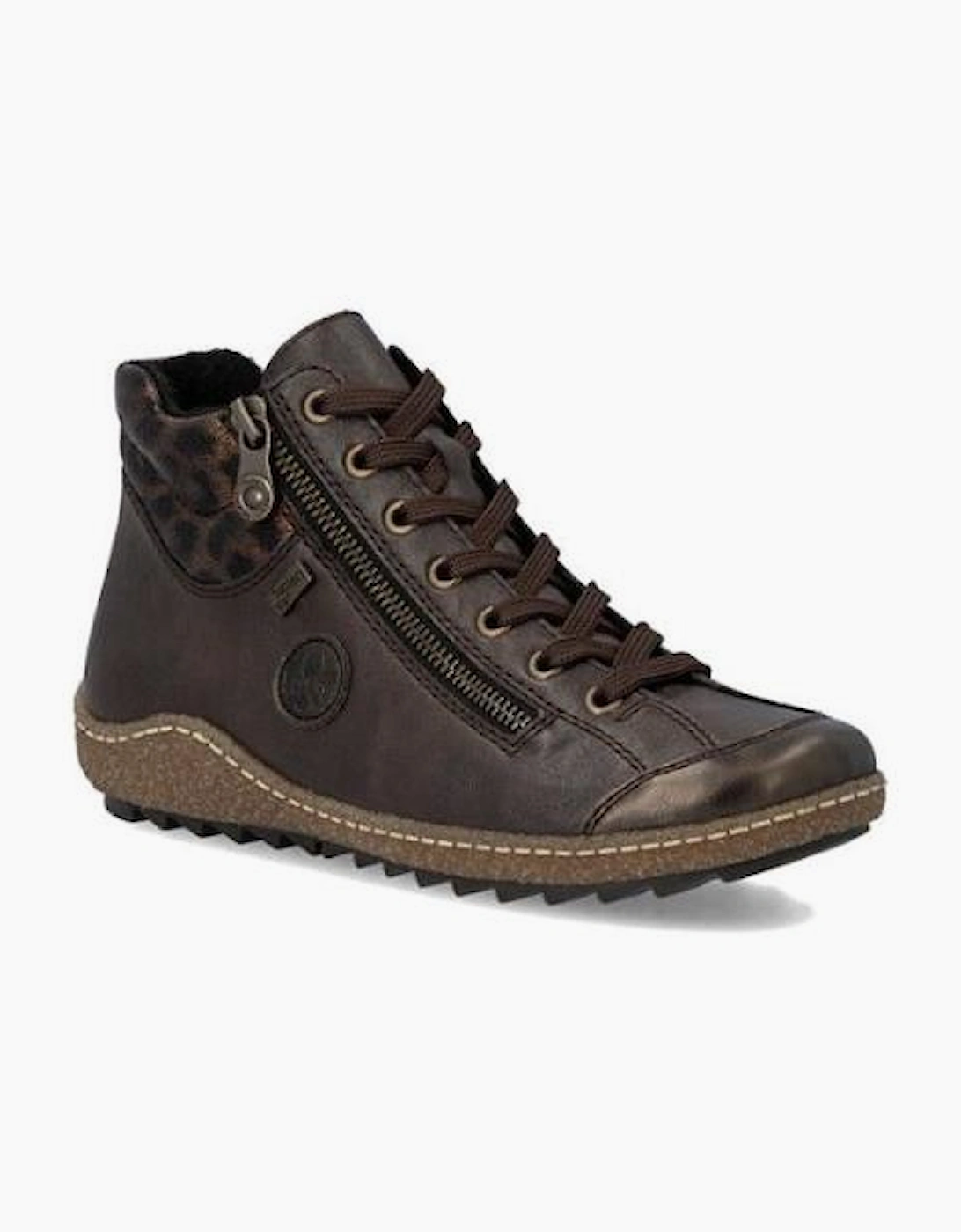 Rieker Ladies Boots L7514-25 in Brown, 2 of 1