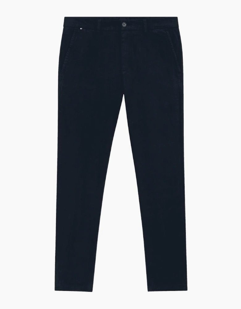 H-Kaiton1 Slim Fit Navy Cotton Chino