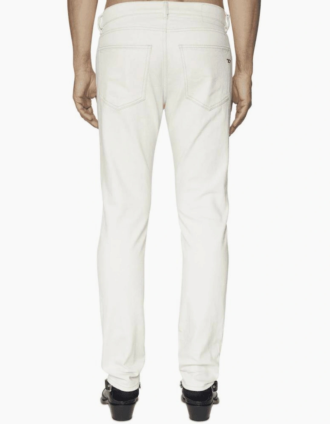 2019 D-Strukt Slim Fit Cream Jeans