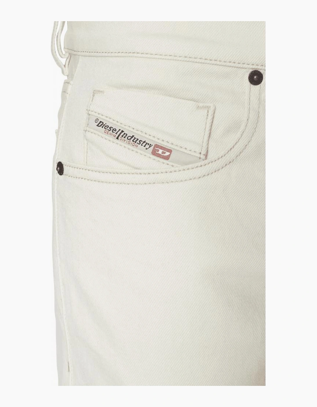 2019 D-Strukt Slim Fit Cream Jeans