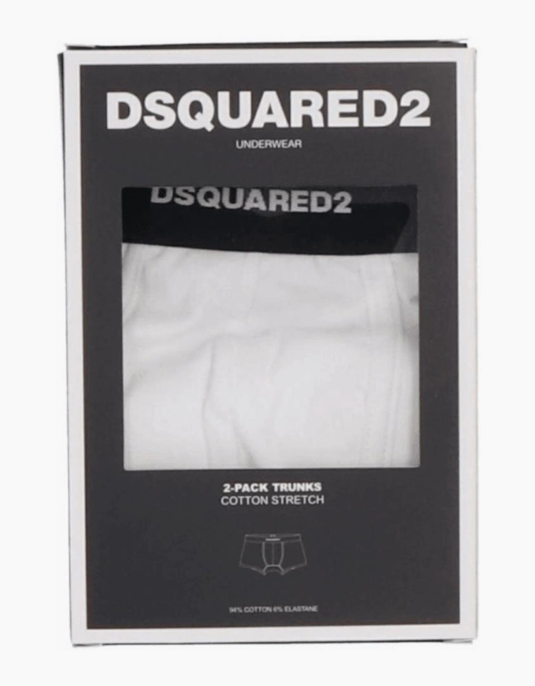 Cotton 2Pack Black/White Boxers