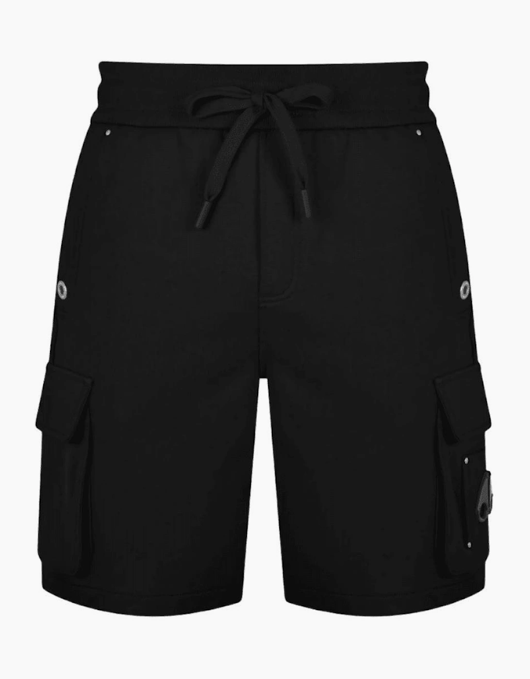 Cotton Hartsfield Black Cargo Shorts