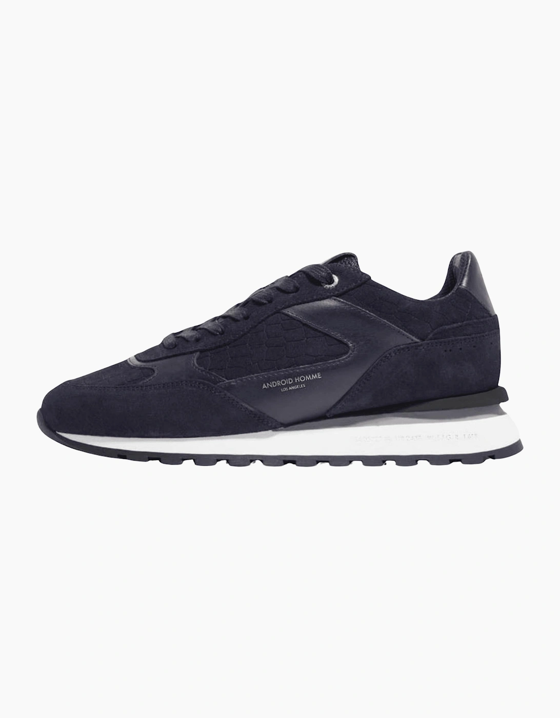 Lechuza Navy Suede Racer Sneaker