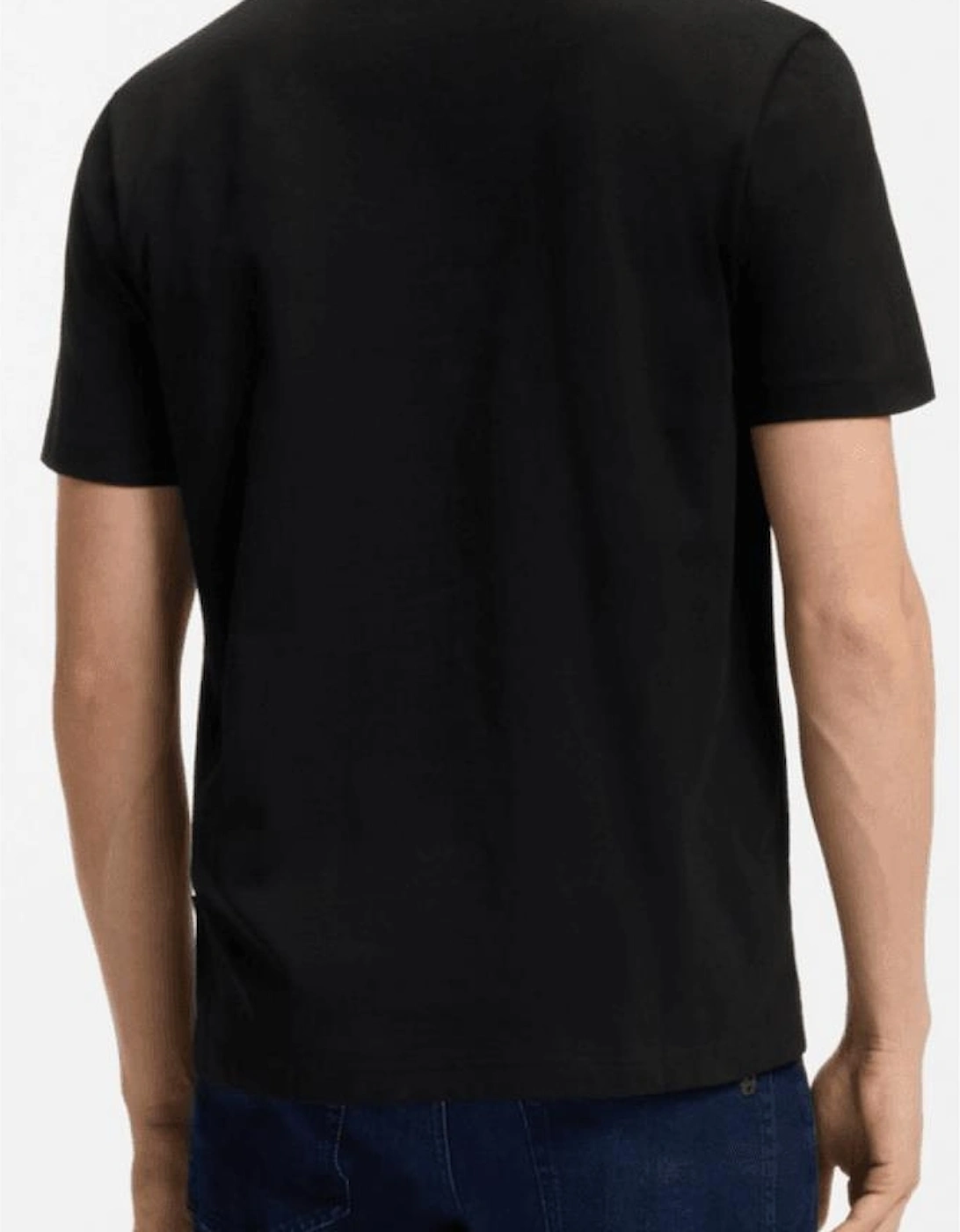 TEE_Creature Dolphin Graphic Black T-Shirt