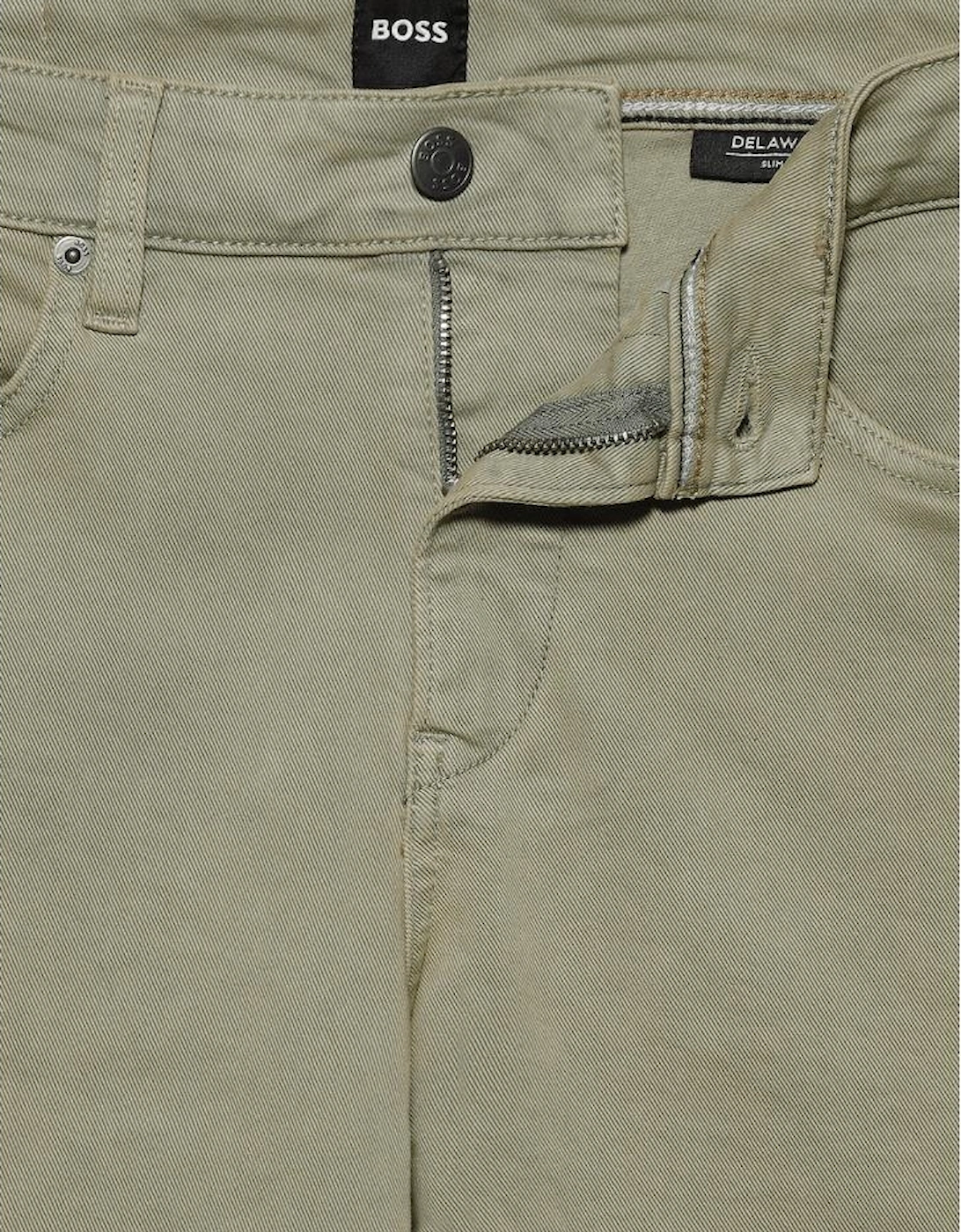 Delaware Slim Fit Khaki Jeans