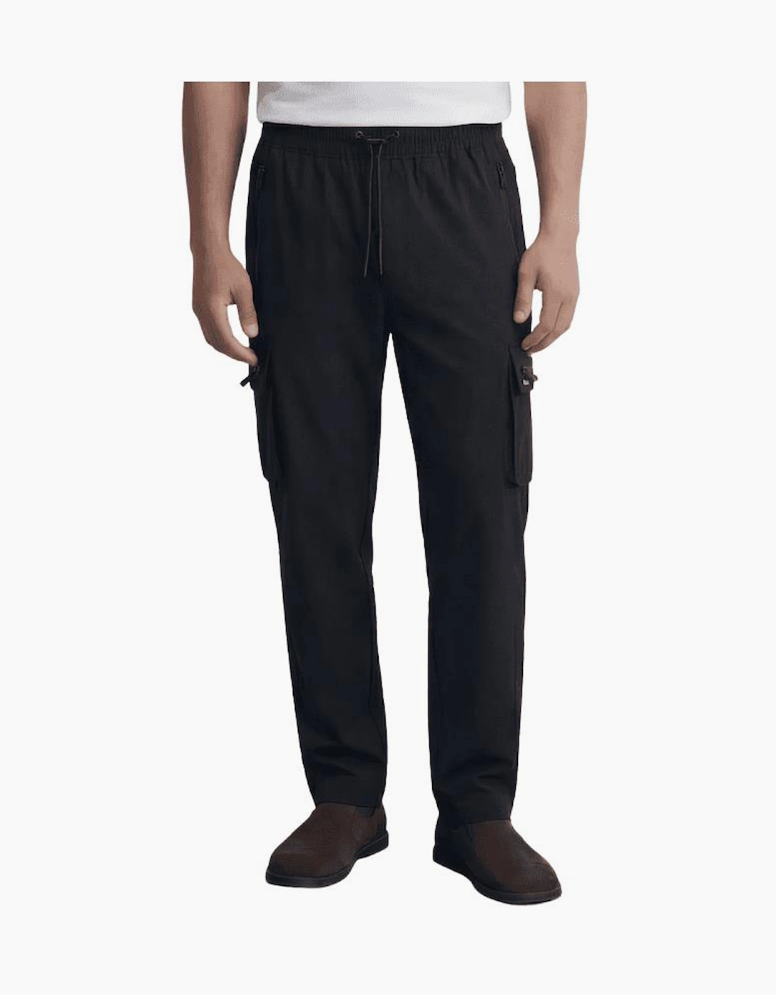 Savoco Black Cargo Pants