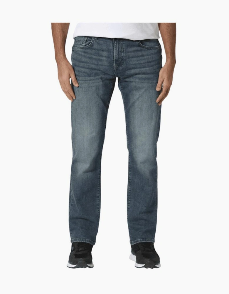 TODD 949 Regular Fit Mid Blue Jeans