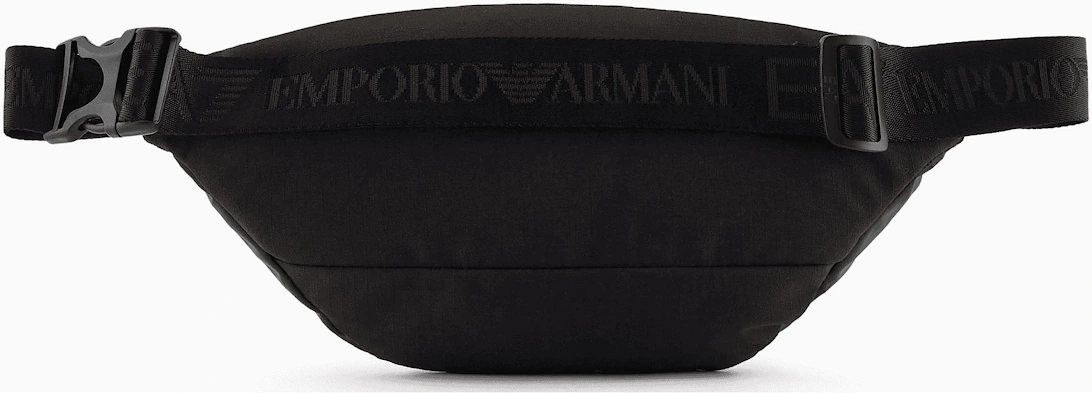 Graphic Logo Black Waist Bag