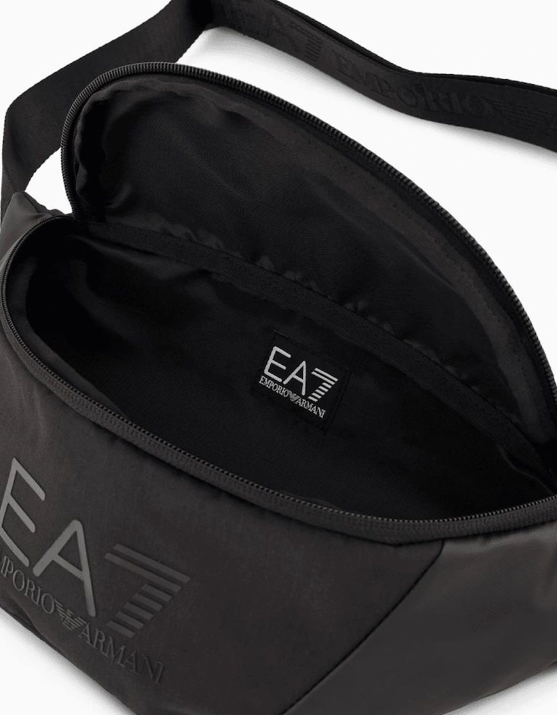 Graphic Logo Black Waist Bag