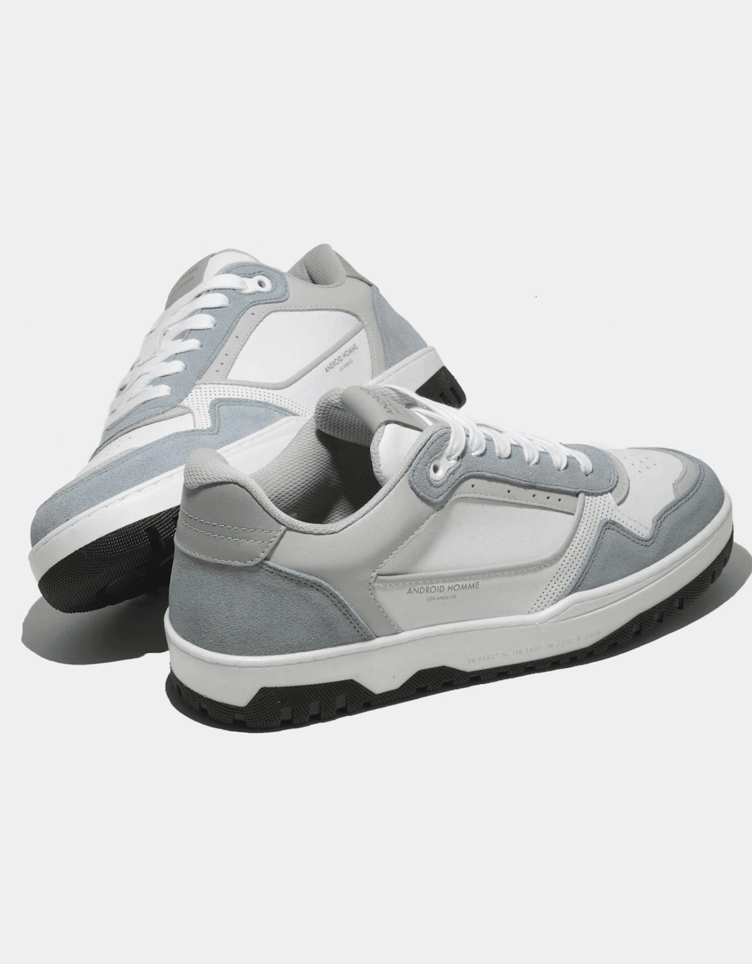 Forum Court White/Blue Skate Sneaker