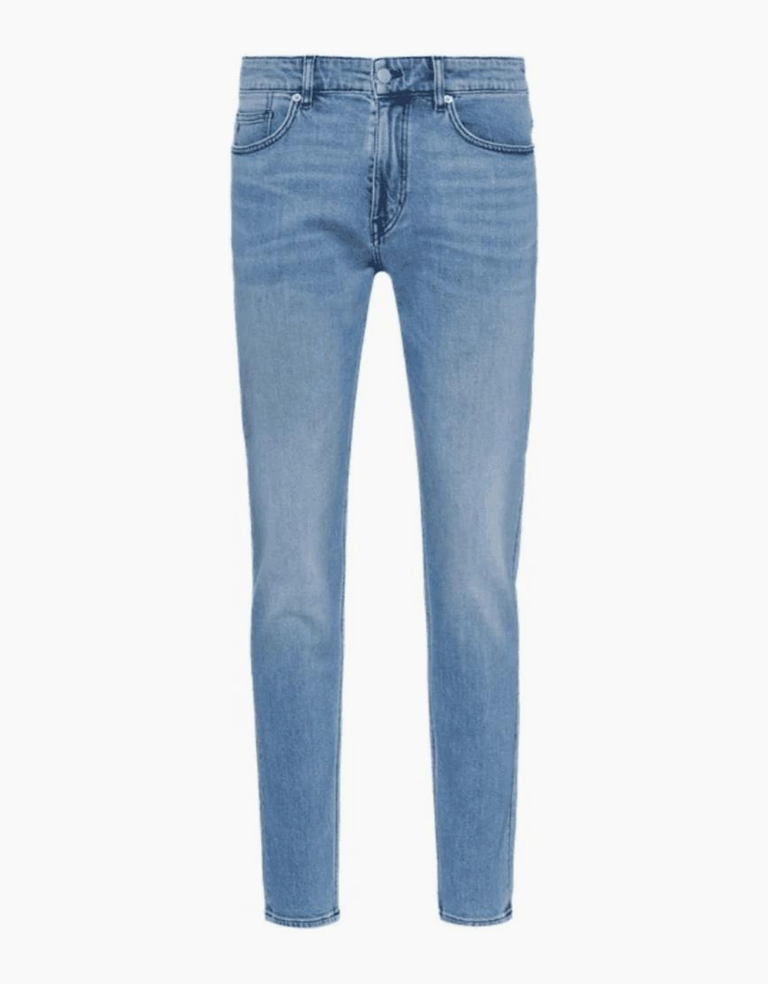 Delano Slim Fit Light Wash Blue Jeans