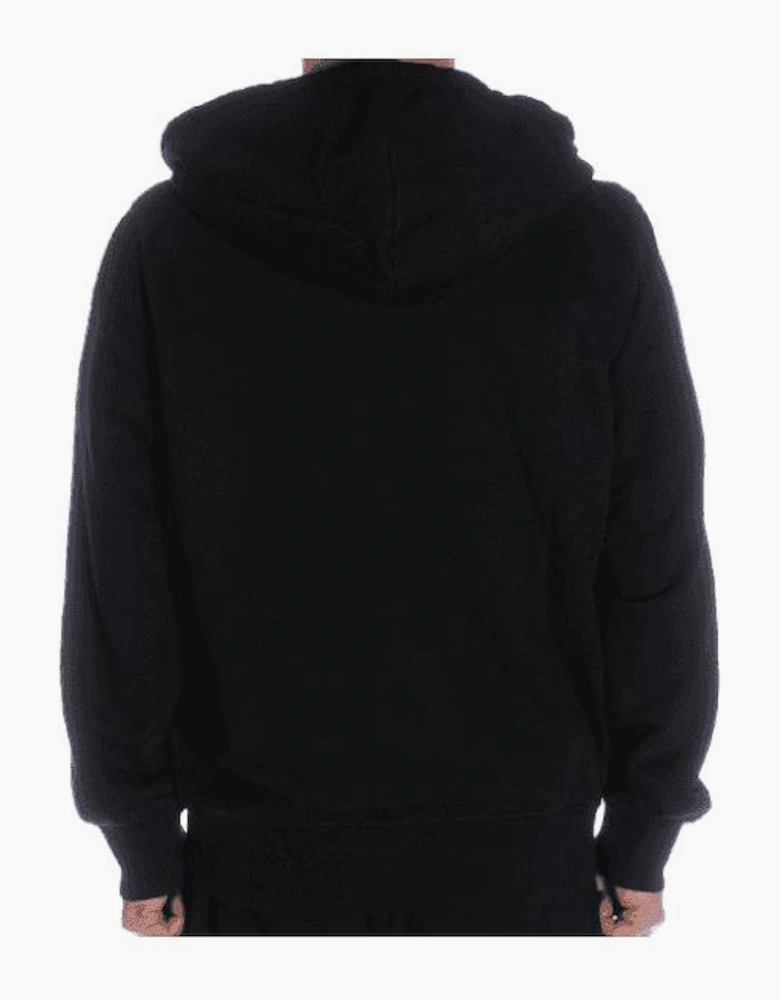 S-Ginn Cotton Zip Up Industry Logo Hoodie