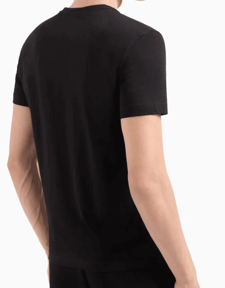 Gold Graphic Logo Black T-Shirt