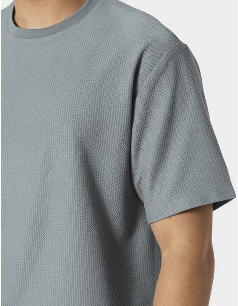 Aspwell Welland Waffle Textured Cool Grey Shorts Set