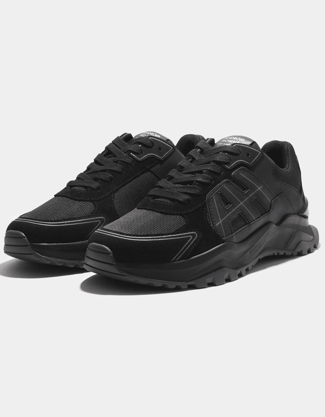 AH ONE Black Runner Sneaker