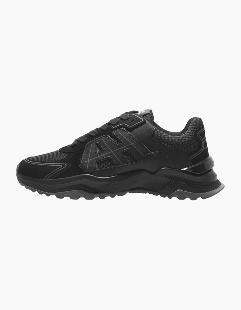 AH ONE Black Runner Sneaker