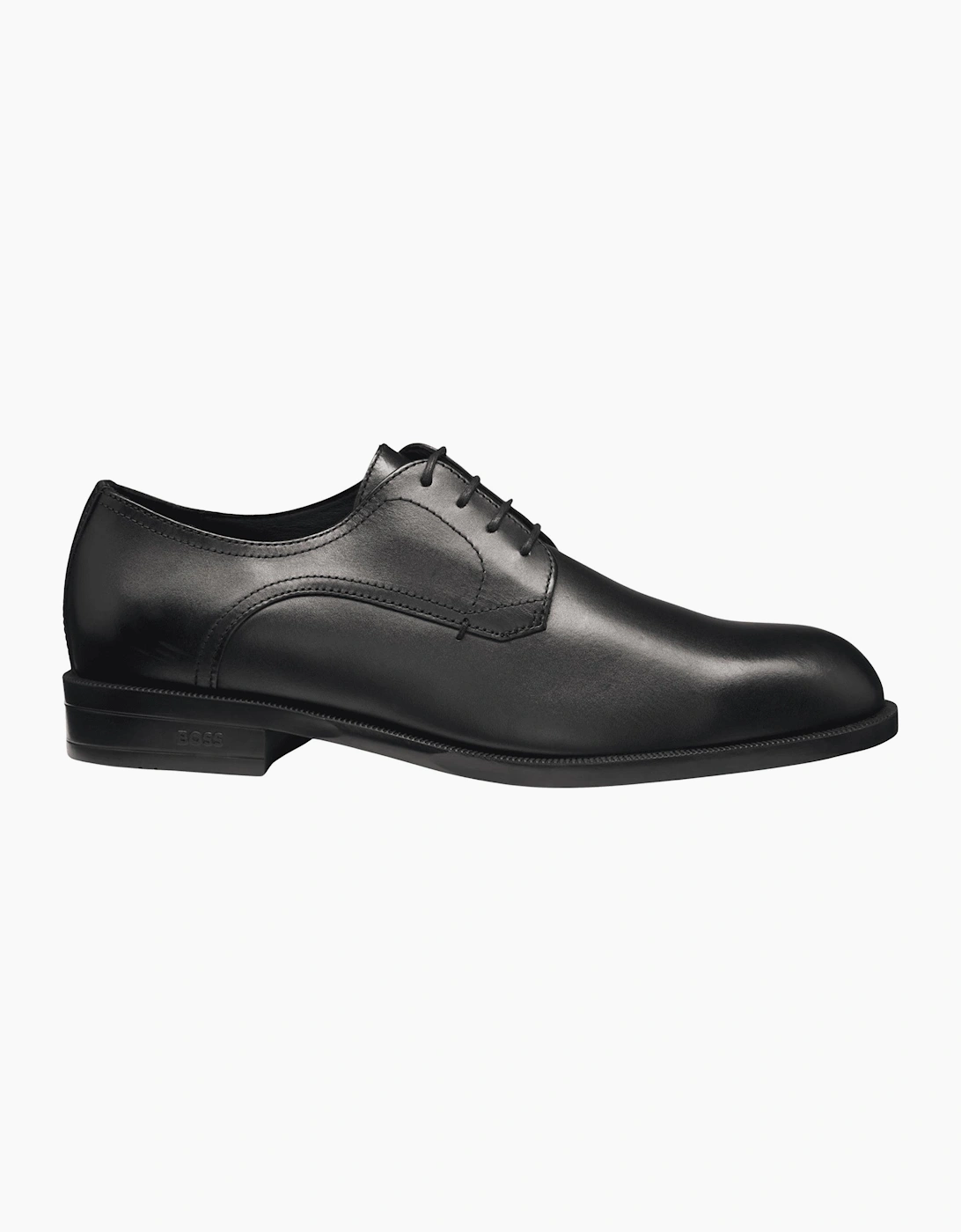 Boss Hugo Boss Men's Tayil_Derb Leather Black Derby Shoes