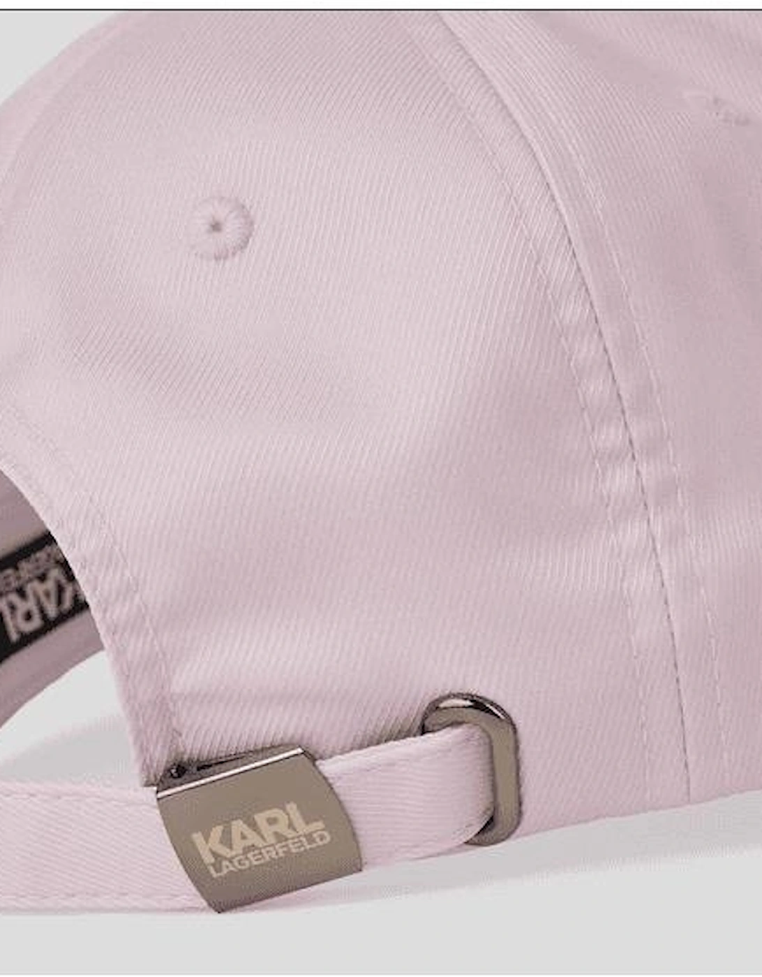 Embroidered Logo Pink Cap