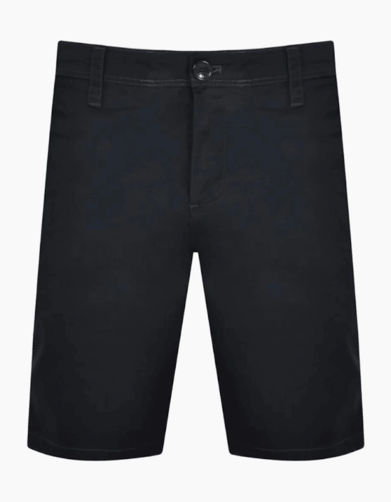 Cotton Navy Chino Shorts