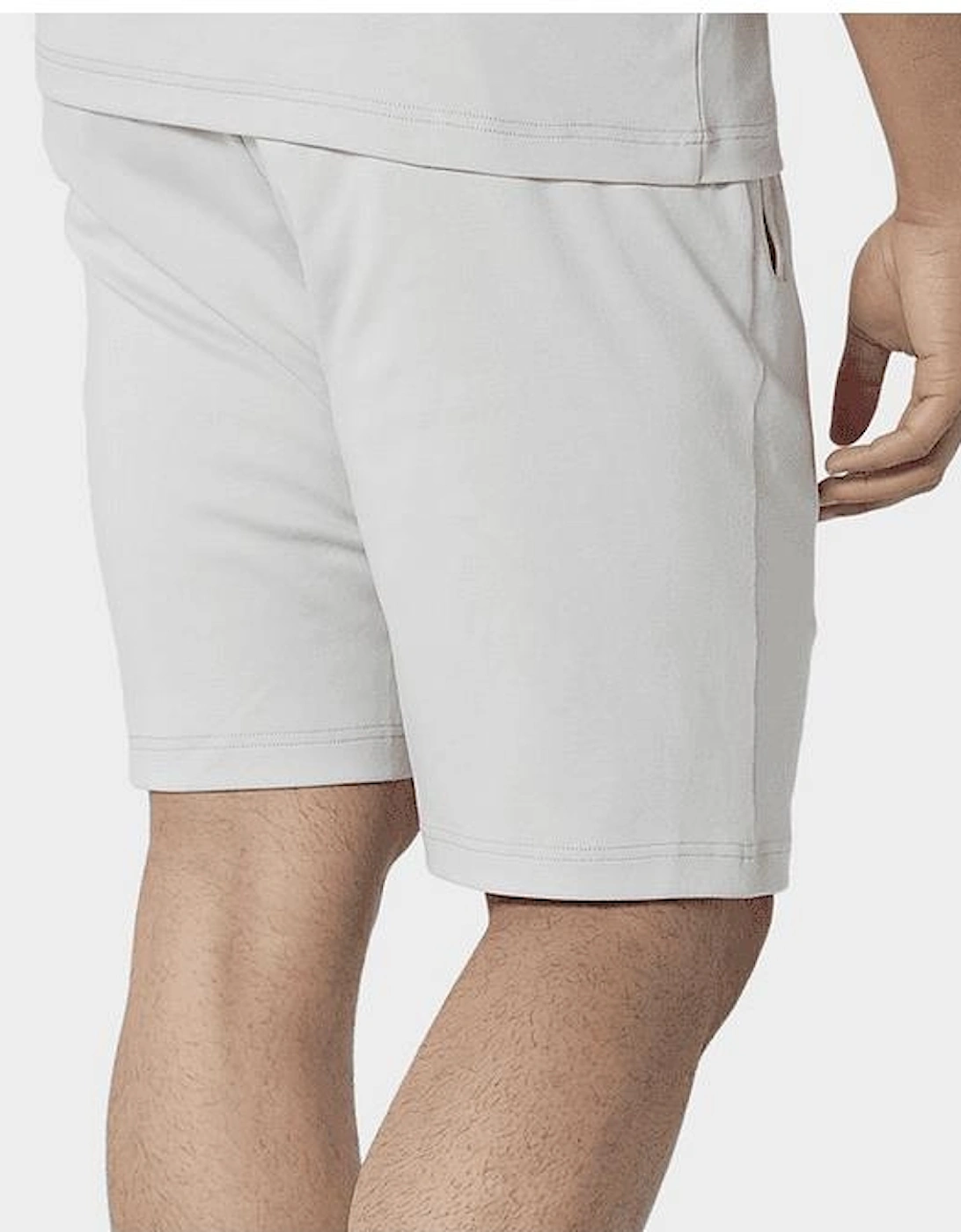 Kitmat Nelmat Pleated Light Grey Polo Shirt Set