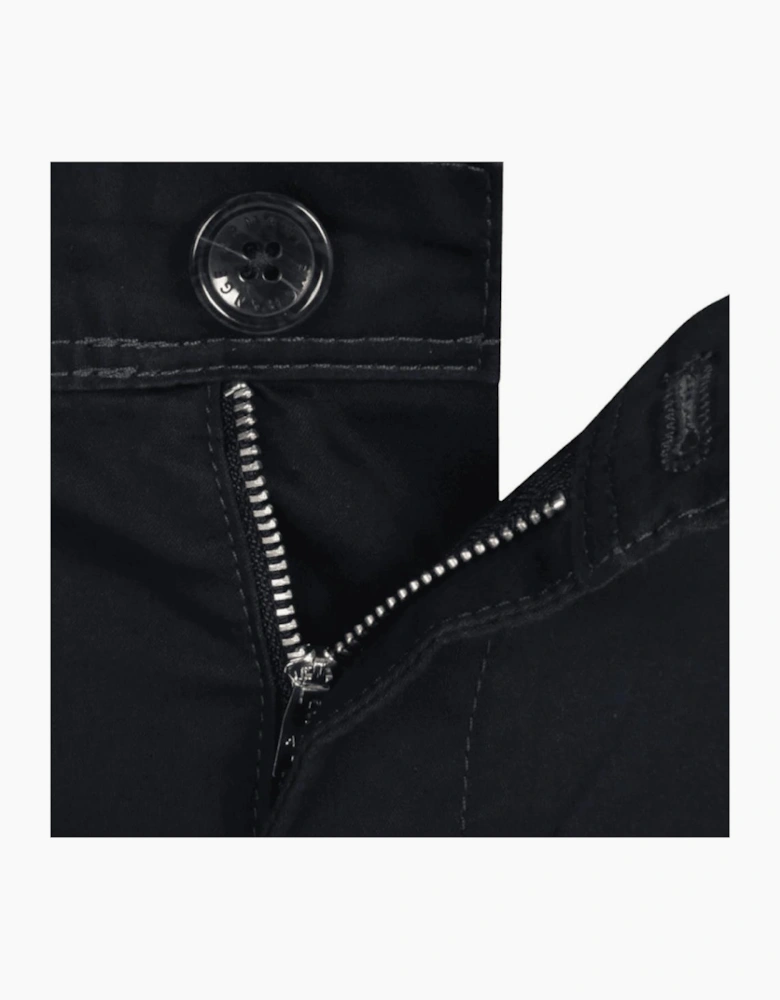 Cotton Navy Chino Shorts
