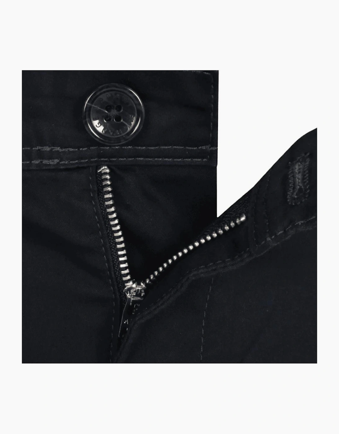Cotton Navy Chino Shorts
