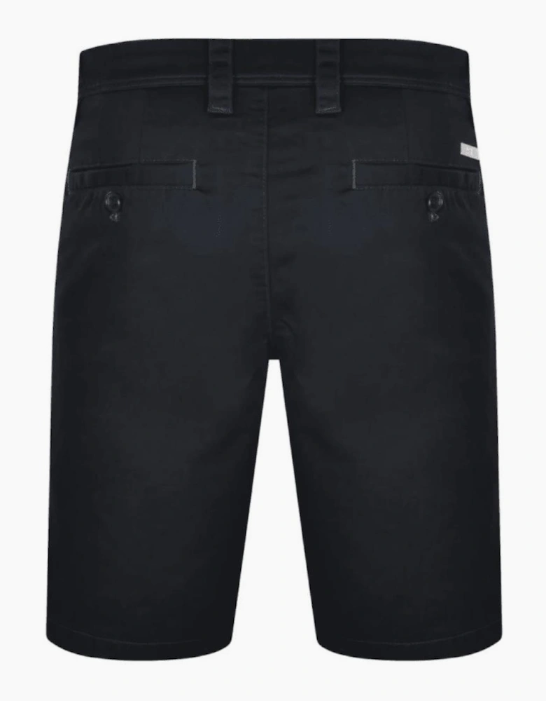 Cotton Navy Chino Shorts