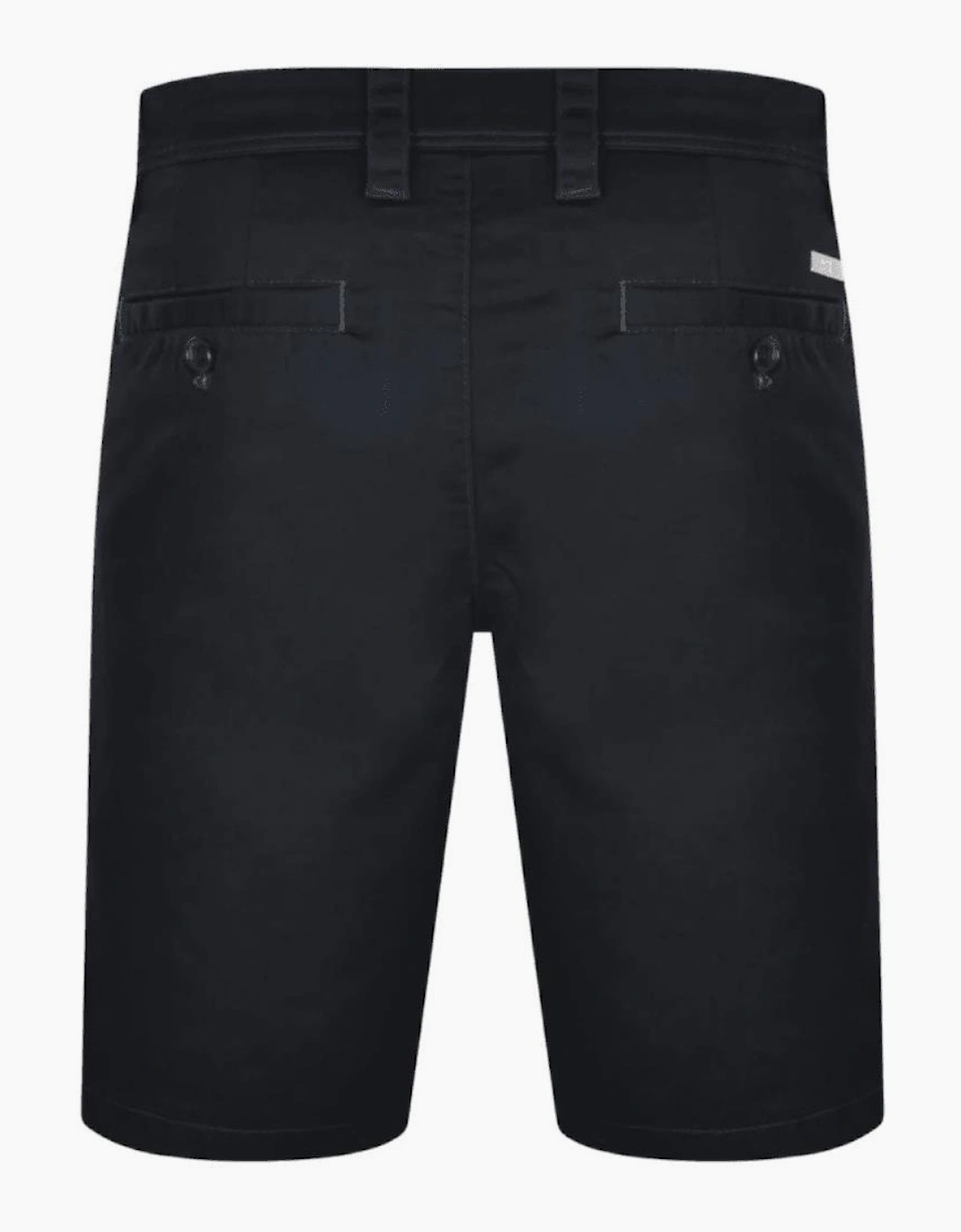 Cotton Navy Chino Shorts