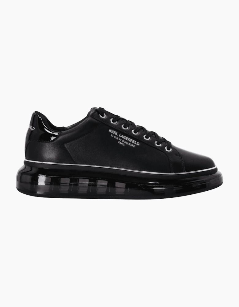 Plexikonic Silver Logo Black Sneaker Trainer