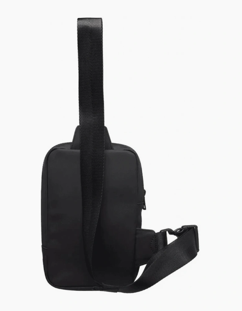 Eco Leather Black Sling Bag