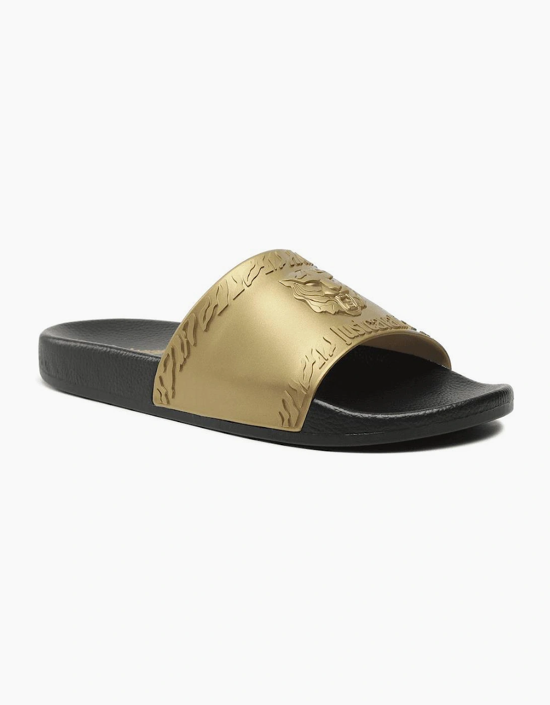 Tiger Logo Black/Gold Slider