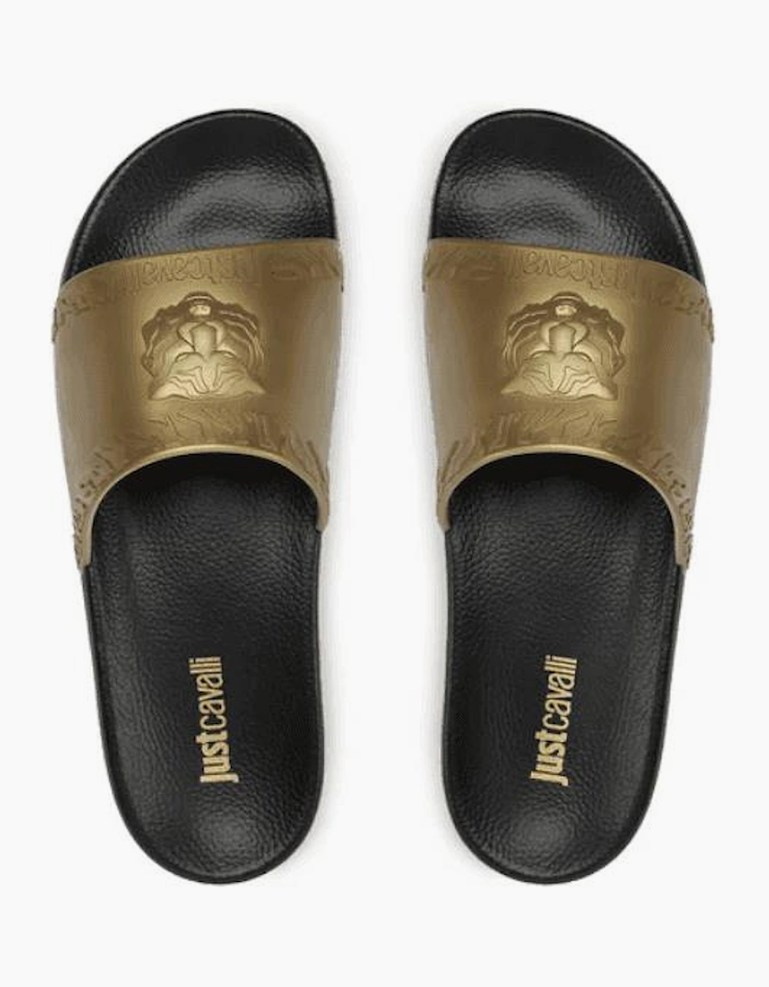 Tiger Logo Black/Gold Slider