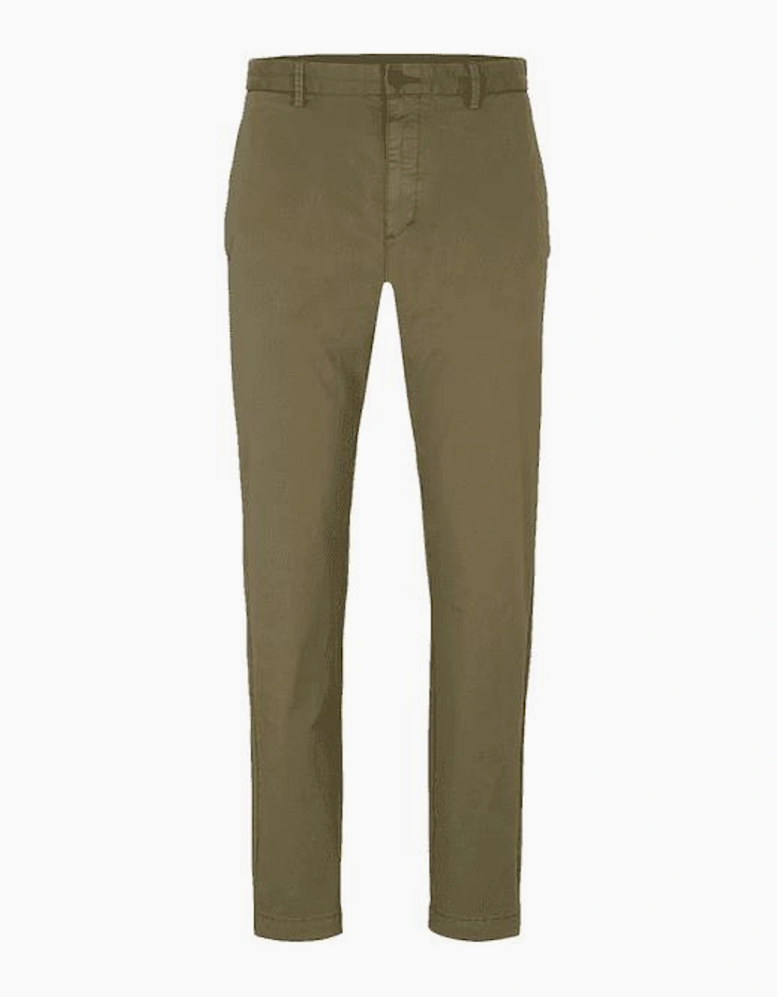 HUGO Embroidered Logo Khaki Chino Pants