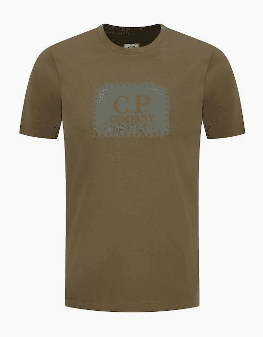 Patch logo Khaki T-Shirt