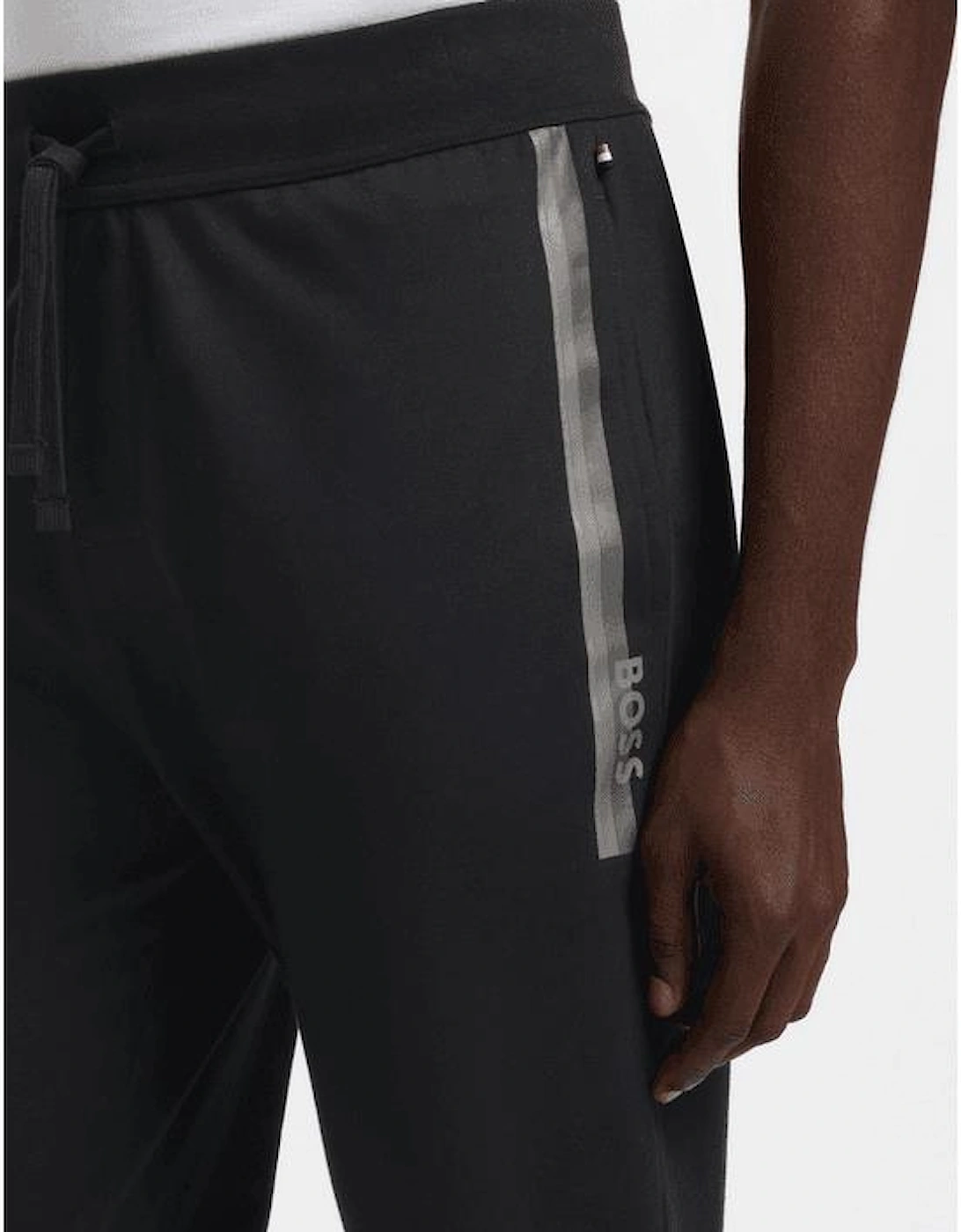 Authentic Cotton Black Tracksuit Bottoms