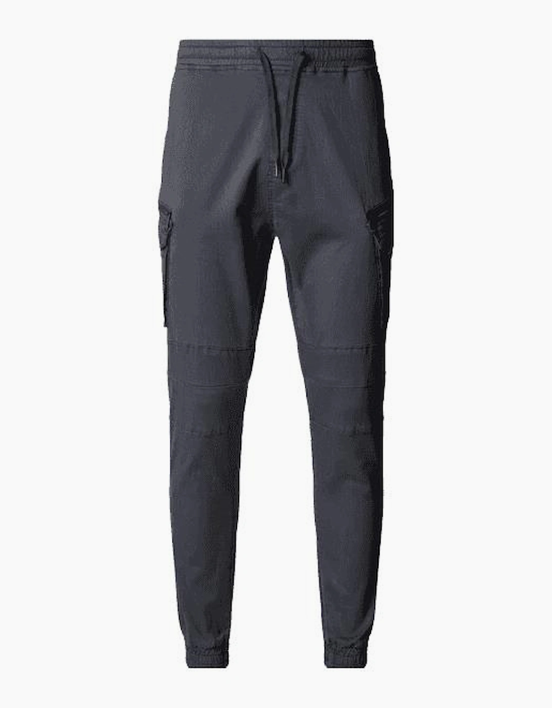 Bonetti Charcoal Grey Slim Fit Cargo Pants