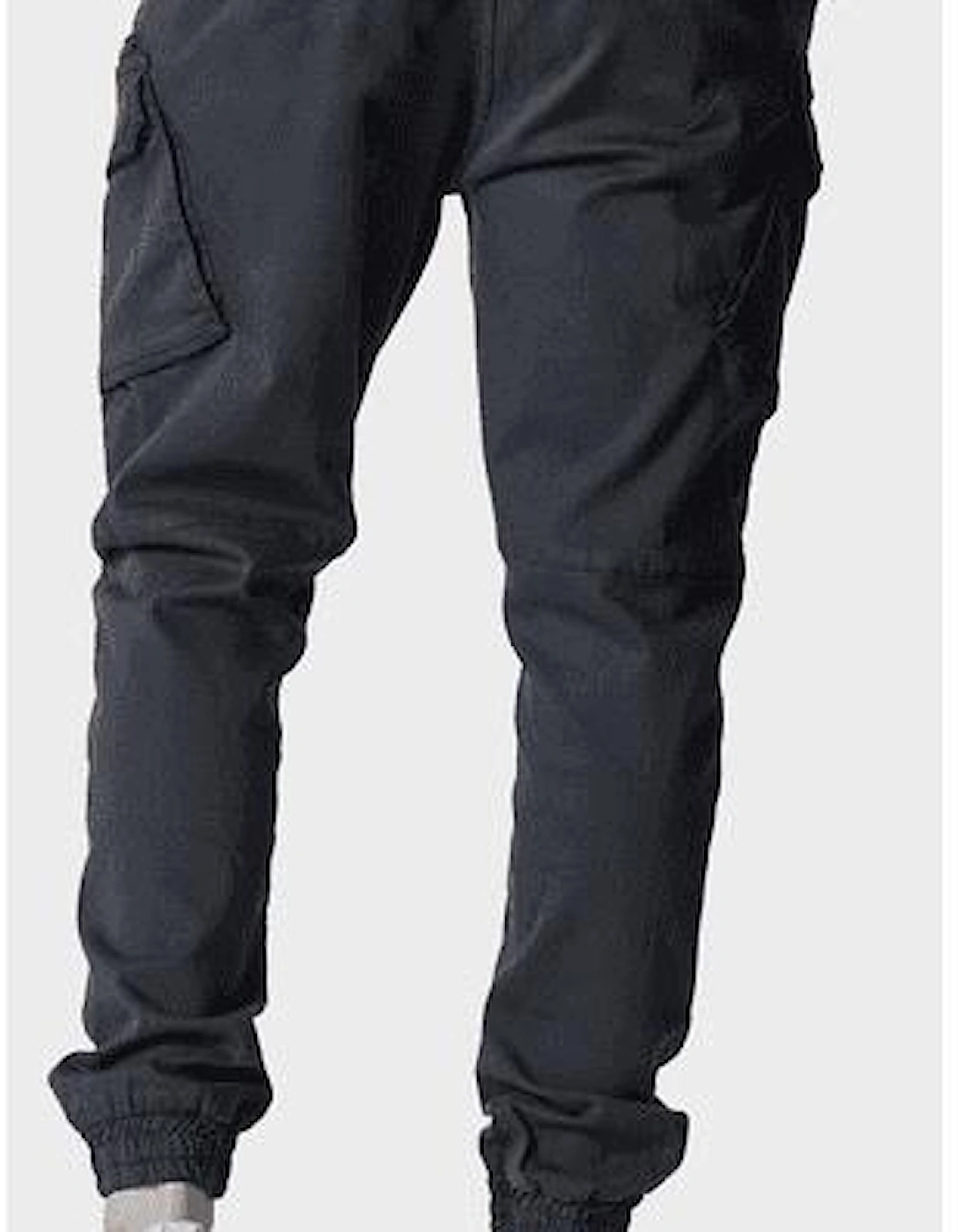 Bonetti Charcoal Grey Slim Fit Cargo Pants