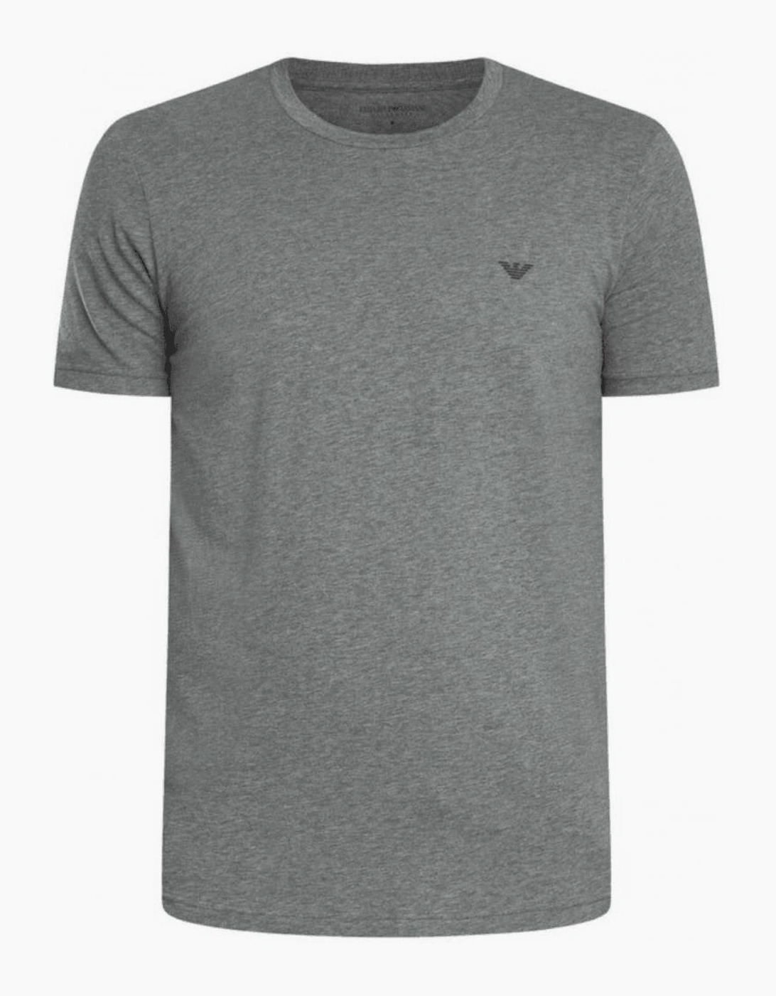 Cotton 2-Pack Round Neck Eagle Logo Navy/Grey T-Shirt