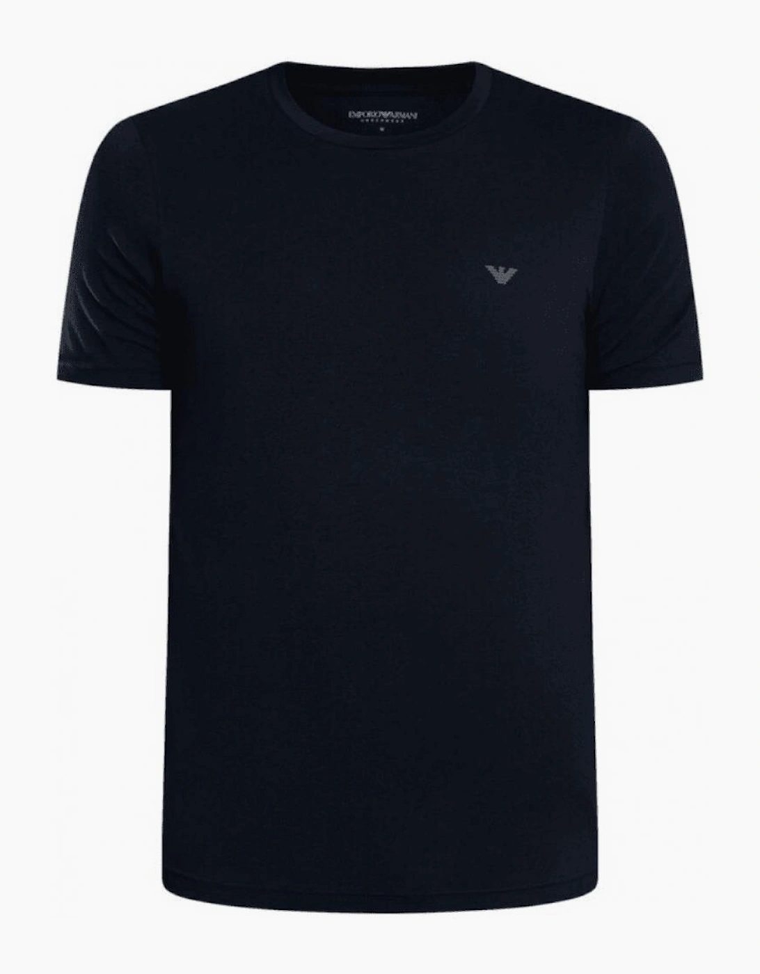 Cotton 2-Pack Round Neck Eagle Logo Navy/Grey T-Shirt