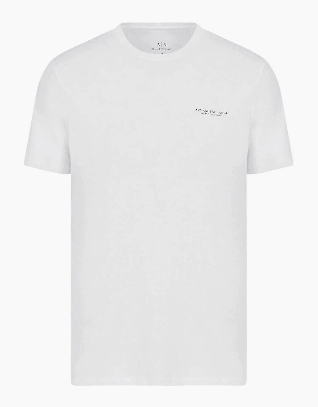 Cotton Milano Print White T-Shirt