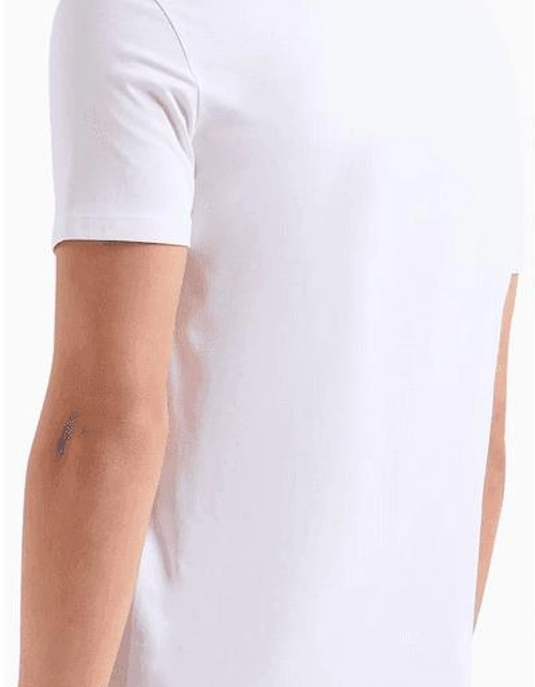 Cotton Milano Print White T-Shirt