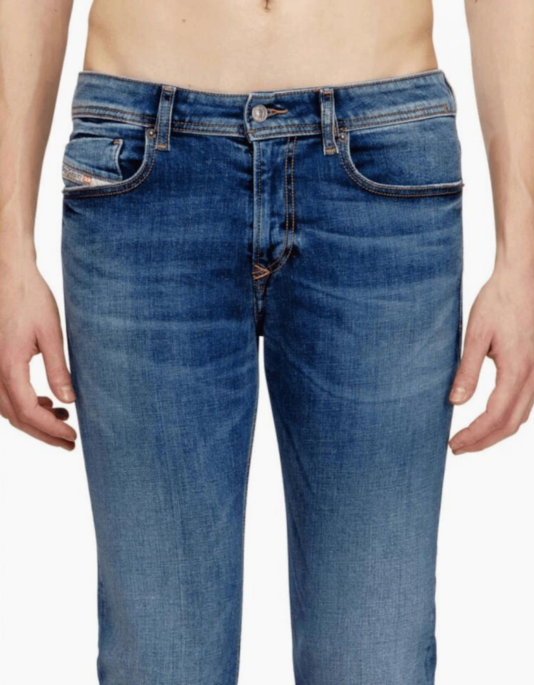 1979 Sleenker Skinny Fit Mid Wash Blue Jeans