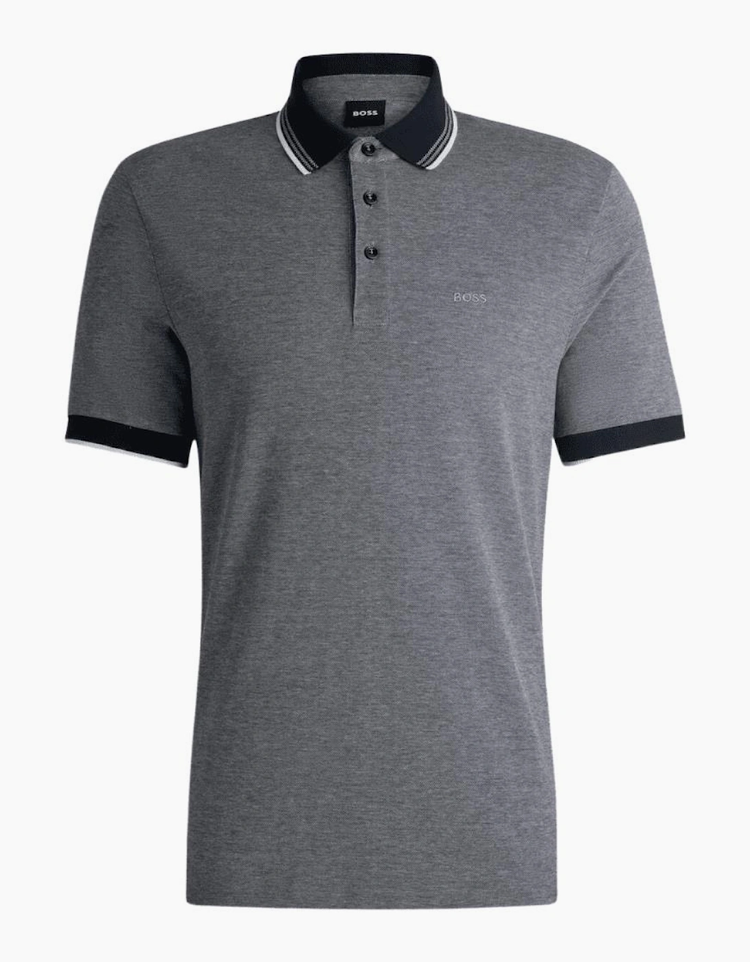 H-Prout Embroidered Logo Navy Polo Shirt